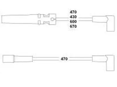 HELLUX HBK3382 Buji Kablo Takimi Espero 1.5 Cielo 1.5-1.6 