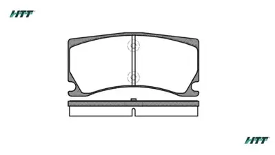 HATTAT 3031763 Fren Balatasi Arka Tek Tekerlek 2.3 M9t Master Iii-Movano 