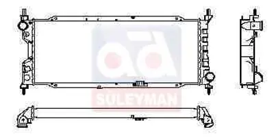 JDEUS RA0200530 Su Radyatoru 1.5 Corsa B 