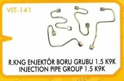 İthal 141 Enjektor Boru Grubu 1.5d K9k Kangoo 