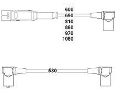 HELLUX HBK3504 Buji Kablo Takimi 110-126 