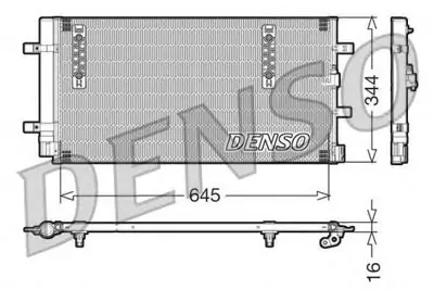 DENSO DCN32060 Klima Radyatoru A4-A5-Q5 10-> 