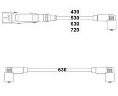HELLUX HBK3409 Buji Kablo Takimi Polo Hb 1-4-1-6-8v (Aee ) 