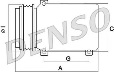 DENSO DCP02044 Klima Kompresoru A5 2.7tdi 07-> 