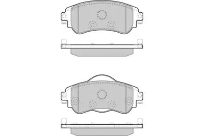APETECH AP1942 Fren Balatasi On C4 B7 1.4 Vti 1.6 Hdi 11 2009- Ds4 1.6 Hdi 1.6 E-Hdi 04 2011- 