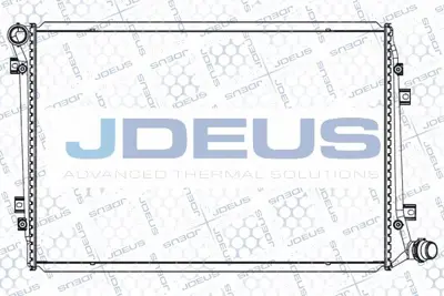 JDEUS -M0300490 Radyator 05> Passat-Jetta 2.0tdi 1K0121251AL VN2224 CR1395000S 3C0121253AK 1103135 1K0121251AN 1K0121251DP 3C0121253R 8MK376765124 VW2224