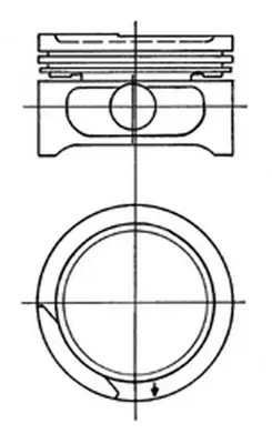 KOLBENSCHMIDT 90555623 Pıston Segman 0,5 Farklı 79mm 1.6 Nze Askoca-Kadet-Vectra-Astra 1986-1995 110811 79120B1 90297086