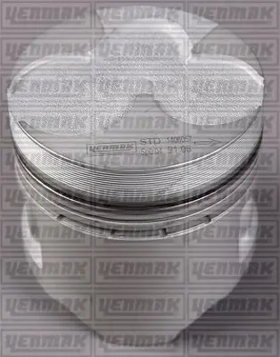 YENMAK 36-03498-050 Motor Pıston+segman 050 H100 Mınıbus Yenı Tıp 1997-> 91,60 Mm ( Alfınlı Tıp )(Tpr Segmanlı) 0