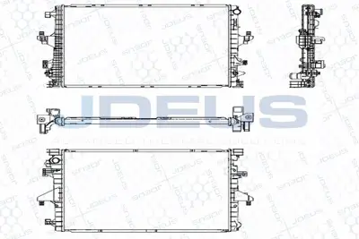 JDEUS -M0300510 Radyator 10> T.Porter.T6 2.0tdi 58002317 7E0121253A 701654 VW2317 9568302317 DRM32038 53154 65285 105879 VN2317