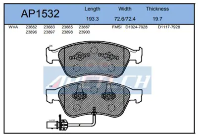 APETECH AP1532 Fren Balata On 02> Aı.A6 4B3698151A 4E0698151J 3D0698151A 89602 FDB4165 MDB2601 8E0698151P 573195B RB2113 420698151E