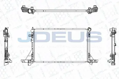 JDEUS -M0231110 Radyator 10> Master-Movano 2.3cdti +ac Cıft Teker 2140000Q2B 2073003 58481 8MK376790541 93197532 214005447R RT2560 43002560 630733 8MK376737104