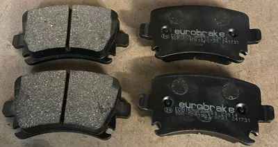 EUROBRAKE DB1576 Fren Balatasi Arka Golf5-Passat-Jetta-Caddy3-A3-Leon-Octavia 04-> 