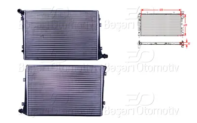AUTOLUX 3C0121253R Su Radyatoru Mekanik Mt-At 650x439 Mm 3C0121253R 53814 VN2224 1K0121251EJ 701534 1K0121251BL 1K0121251DP DRM32037 1103135 30M51