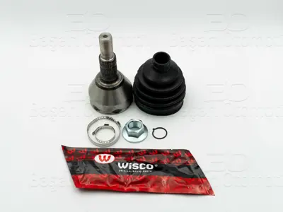 WISCO 1603233 Aks Kafasi Dis Abssiz 30x25x52,5 Uzunluk:167mm 1603233 304380 9186552 3A33K 374473 12804150 151652 9186553 23798 151420