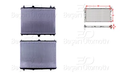 WISCO 1330.X2 Su Radyatoru Brazing Mt 380x548x26 Mm 1330X2 735371 636009 40002358 PE2358 105987 160119N PEA2358 90170061 58468