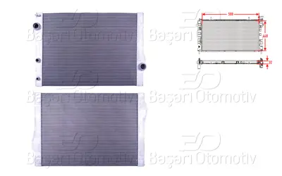 WISCO 7533472 Su Radyatoru Brazing Mt-At 580x448x32 7533472 7807624 58467 11017197 6002471 8654431 350213163500 17117533472 701549 CR2109000S
