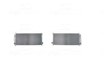 WISCO 80110-TF0-G01 Klima Radyatoru 743x320x16 80110-TF0-G01
