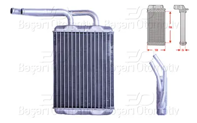 WISCO 7701036909 Kalorifer Radyatoru Brazing 209x160 Mm   7701036909 43006087 47690100000 359000301980 DRR23016 7701053868 73349 7701208110 420150012 669519