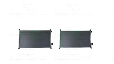 WISCO 80110-S5A-003 Klima Radyatoru At-Mt 650x348 Mm 80110-S5A-003