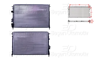 AUTOLUX 7700425842 Su Radyatoru Mekanik Mt-At 585x416x32 7700425842 23807 BM264 58198 7280009 RA0230601 RT2241 CR493000S 80007Z 8MK376717441