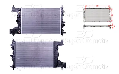 WISCO 1300303 Su Radyatoru Brazing At 580x388x16   1300303 8MK376749851 53153 13267657 630728 RA0201080 1300299 39074662 349200 105444