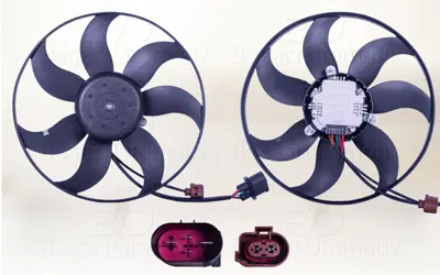 WISCO 3C0959455F Fan Motoru Davlumbazsiz (360 Mm-4-2 Fis-7 Kanat)   3C0959455F 1K0959455FQ 1K0959455DL 1K0959455DT 1K0959455FE 1K0959455CQ 1K0959455N 1K0959455FJ 1K0959455FR 1K0959455DN