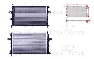 AUTOLUX 1300189 Su Radyatoru Mekanik Mt 600x377x32   KOL254 1300189 5051208 1300196 8MK376710324 OLA2254 8MK376710321 2519189 RA0200840 60372254