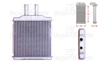 WISCO 96554446 Kalorifer Radyatoru Brazing 170x163 Mm 96554446 P96554446 PXNHC007 60816088 6313007 350218328000 256M09 QHR2239 5255300 54270