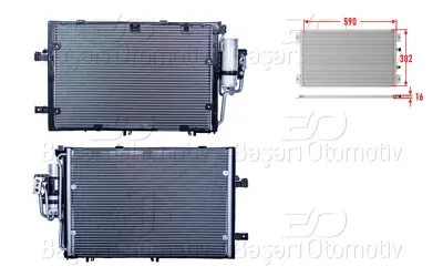 WISCO 1850000 Klima Radyatoru 590x382x16 1850000 1850091 9201959 35412 8FC351300601 53444 94546 817609 37015307 8072016