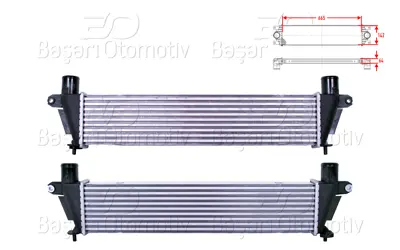 WISCO 8980906272 Turbo Radyatoru (Intercooler) 665x142x64 8980906272 30367 344955 107602 8980906274 8981940043 IS13001DB