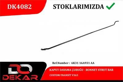DEKAR 4082 Kaput Dayama Demiri Transit V.362 Custom 14- BK21 16A931 AA
