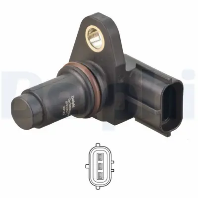 DELPHI SS12311-12B1 Eksantrik Sensor Volvo 30713599 6G9N12K073BA 31272689 833522 LR014372 75171186 871186 LR001397 410571115 AJ811224