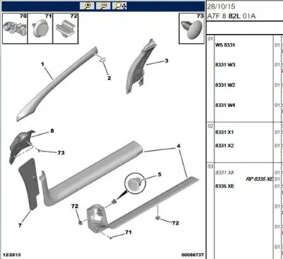 PSA 8274.X8 Kenar Ses Kesici 8274X8