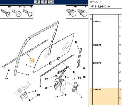 PSA 9309.P6 Cam Fitili  9309.P6