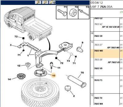 PSA 7603.W1 Ürünün Yeni Kodu: 1662233180 7603.W1