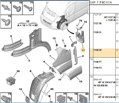 PSA 7128.29 Pacalıklar 7128.29