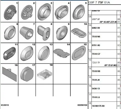 PSA 7203.N6 Arka Panel Demiri  7203.N6