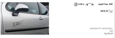 PSA 9614.Z5 Yazı Kiti  9614.Z5