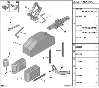 PSA 7220.G7 Ara Bölme Alt Profili  7220.G7