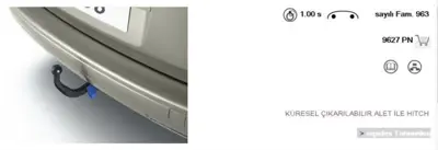 PSA 9627.PN 5008 Çeki Demiri  9627.PN