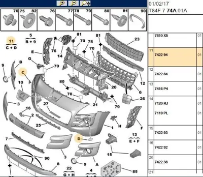PSA 7422.94 Far Fıskıye Kapak 7422.94