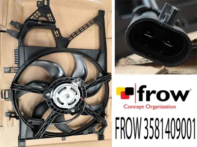 FROW 3581409001 Radyator Fan Motoru Opel Corsa C Combo C Z14xe Z16se  