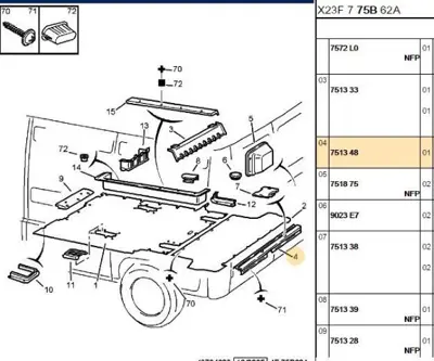 PSA 7513.48 Yan Kaplama  7513.48