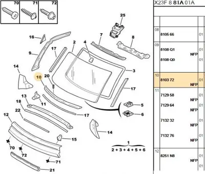 PSA 8103.72 Birlesik Alt Kusak Ön Cam  Boxer,Jumper,Ducato 1 810372 50284911 445115028 986435352 2003000165R 76130277 N115028 R115028 11116103 DI526