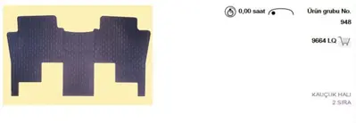 PSA 9664.LQ Arka Paspas Kauçuk 807 9664LQ