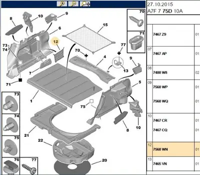 PSA 7568.WN File Tutucu  7568.WN