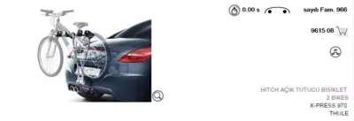 PSA 9615.08 308 Cc Bısıklet Tasıyıcı 9615.08