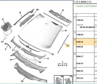 PSA 8109.19 Tutucu 810919