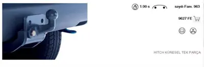 PSA 9627.FE Çeki Demiri  9627.FE