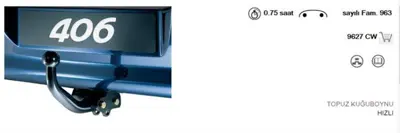 PSA 9627.CW Çeki Demiri  9627.CW